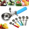 9 Sizes Meat Balls Fruit Kitchen Dough Mash Ice Cream Scoop Ice Ball  Spoon Food Portioner Cutter
