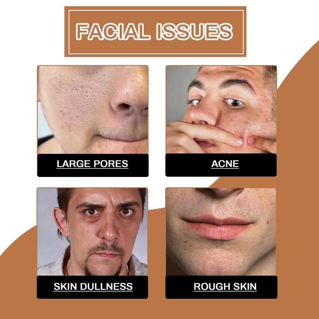 Мужской скраб для лица Глубоко очищающий отшелушивающий скраб для лица