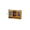 Armoire - MUVOE - Vintage - 90 cm - 2 portes coulissantes - Bois massif