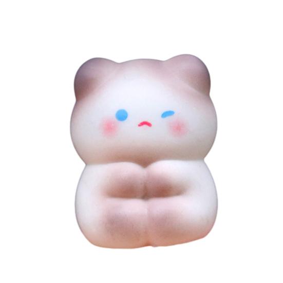 Миниатюрная фигурка кошки из смолы, микро-статуэтка мультяшной кошки, крошечные животные, поделки для DIY, моховый пейзаж, кукольный домик, декор для сада, топпер для торта на день рождения
