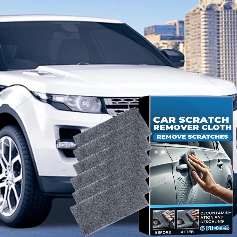 Nano Sparkle Cloth Многоцелевое средство для удаления царапин на автомобиле Nano Scratch Remover 6 шт. Безопасное средство для удаления царапин на автомобиле Nanosparkle Cloth для краски на транспорте