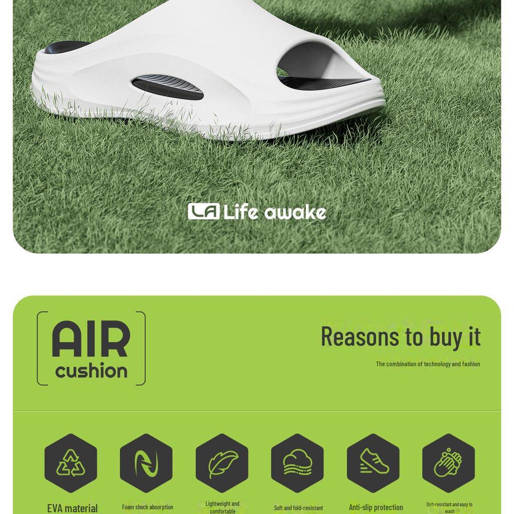 Мужские летние сандалии EVA для активного отдыха 2025 года с противоскользящей подошвой — повседневные спортивные тапочки с толстой подошвой