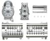 Tamiya Options 1750 4x4 Pickup Matte Chrome Gearbox RC Part 54750 Hop-Up No. OP.1750 (Part A)