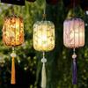 Tassel Pendant Mid Autumn Light Lantern LED Light Up Handheld Festival Lantern  Mid Autumn Festival