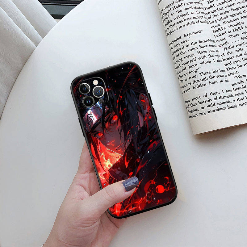 JO40 Naruto Akatsuki Phone Case for Samsung A35 A25 A24 A15 A05S A05 M55 M35 M15 A06 A16 A02 A12 A13 A10 A20 A30 A22 A31 A32 A33 A41 A42 A50