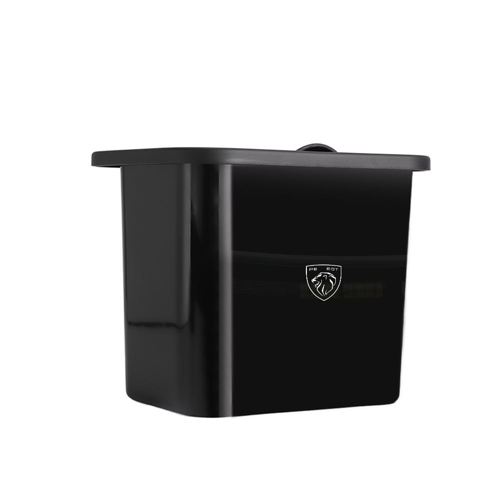 Car Stying Hanging Trash storage Box Auto Interior Accessories For Peugeot 206 307 301 308 3008 207 208 407 408 508 2008 107 205