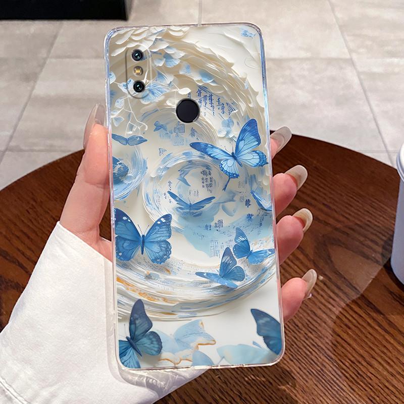 Чехол для Xiaomi Mi A2 Mi 6X Чехол для Mi A2 Lite Чехол Эстетичный Роскошный Модный Милый Кот Прозрачный Мягкий Силиконовый Чехол для Телефона