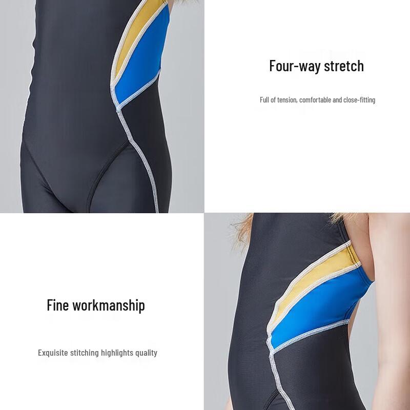 Mizuno Детский профессиональный купальник с длинным рукавом до колена