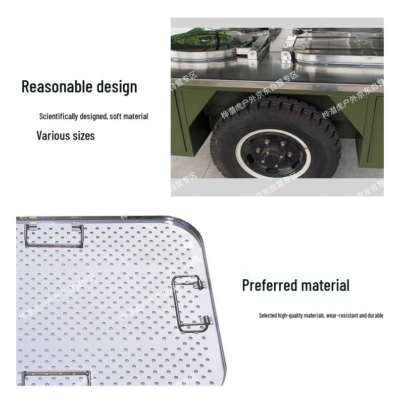 Field Cooking Trailer Awning Roof Fabric