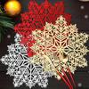 Sparkle Up Your Christmas Table Snowflake Placemats, Ideal for Christmas Table Decorations and Parties