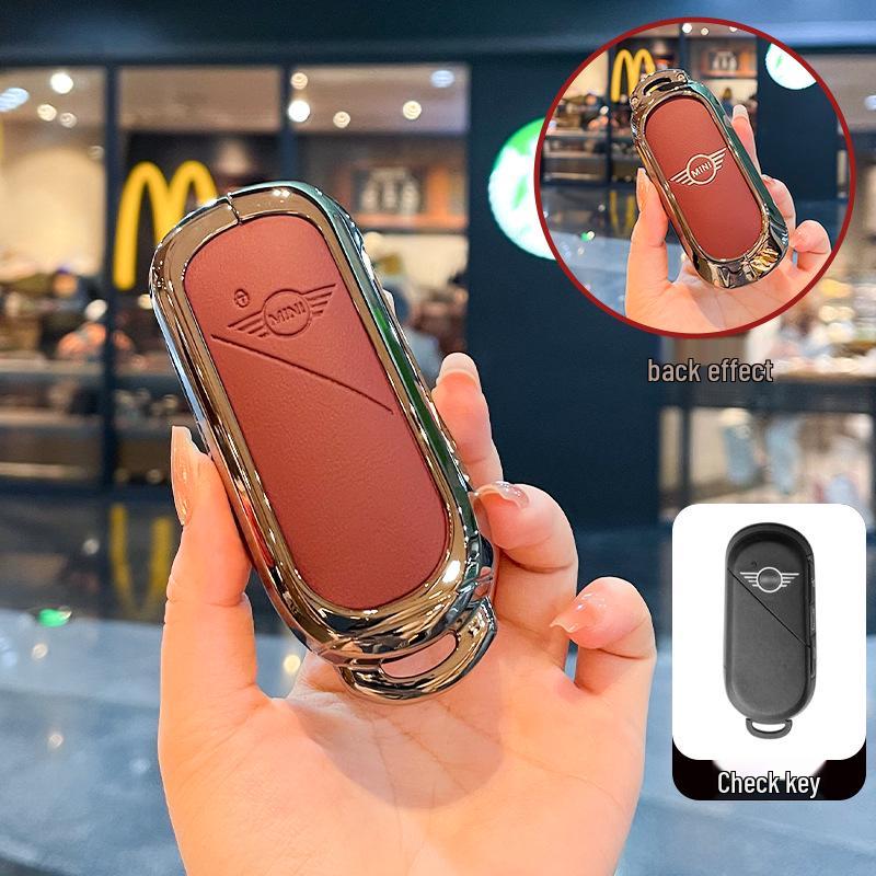 Совместимый чехол для ключа BMW Mini: Подходит для 25 моделей, Корпус Countryman на новой энергии, Электрическая пряжка Cooper.