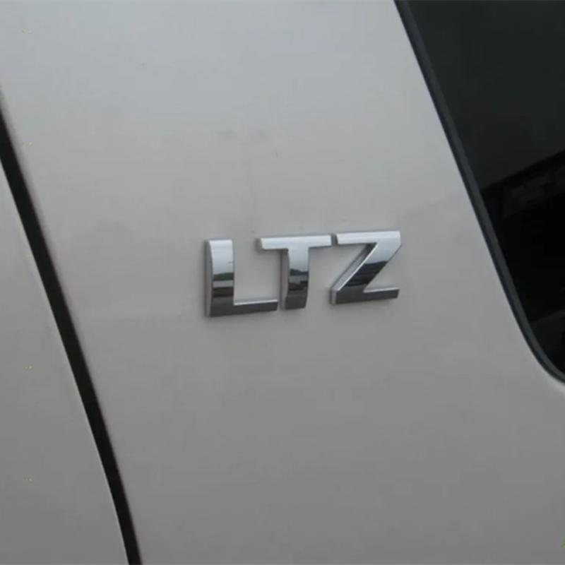 AABHC1 Car-Styling Metal LTZ Emblem Car Trunk Body Stickers For Chevrolet GMC Colorado Suburban Xtreme Silverado Cruze Lacetti Captiva