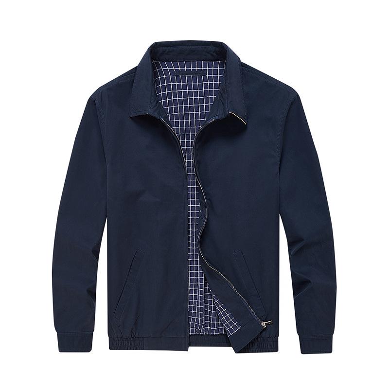 Мужская повседневная куртка-бомбер Leadway Nautica из чистого хлопка