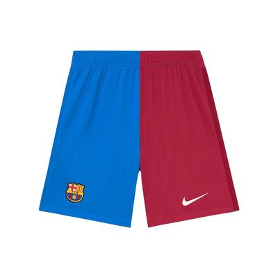 Футбольные тренировочные шорты Color Block SW Fan Edition 21-22 сезона Barcelona Home Мужские шорты Красные Синие CV8148-427