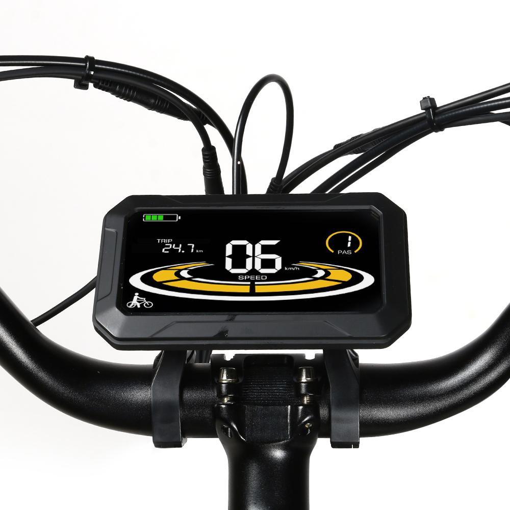 Электровелосипед SAMEBIKE RS-01 PLUS для взрослых, мотор 750 Вт, аккумулятор 48 В 14 Ач, 26-дюймовые широкие шины, электровелосипед для любой местности