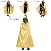 Элегантный костюм египетской королевы-фараона для ролевых игр с роскошной золотой накидкой для сценических выступлений