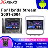 Беспроводной Carplay Car Bluetooth Аудио Мультимедиа Видео Плеер 9 "GPS Навигатор Аксессуар для Honda Stream 2001-2004