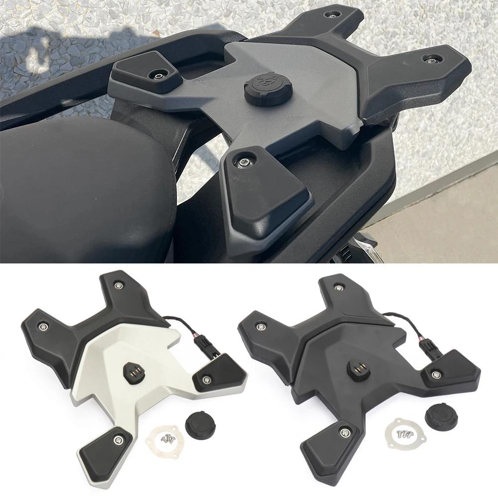 For BMW GS1300 R1300GS Adventure C400GT C400X Motorcycle Rear Box Tail Rack Luggage Top Case Bracket Holder USB interface