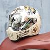 Мотоциклетный шлем анфас casco moto шлем винтажный чоппер ретро шлем capacete de motocicleta модульный шлем одобрение DOT