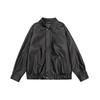 Unisex Retro Japanese Style Oversized Motorcycle Jacket Casual Outerwear
