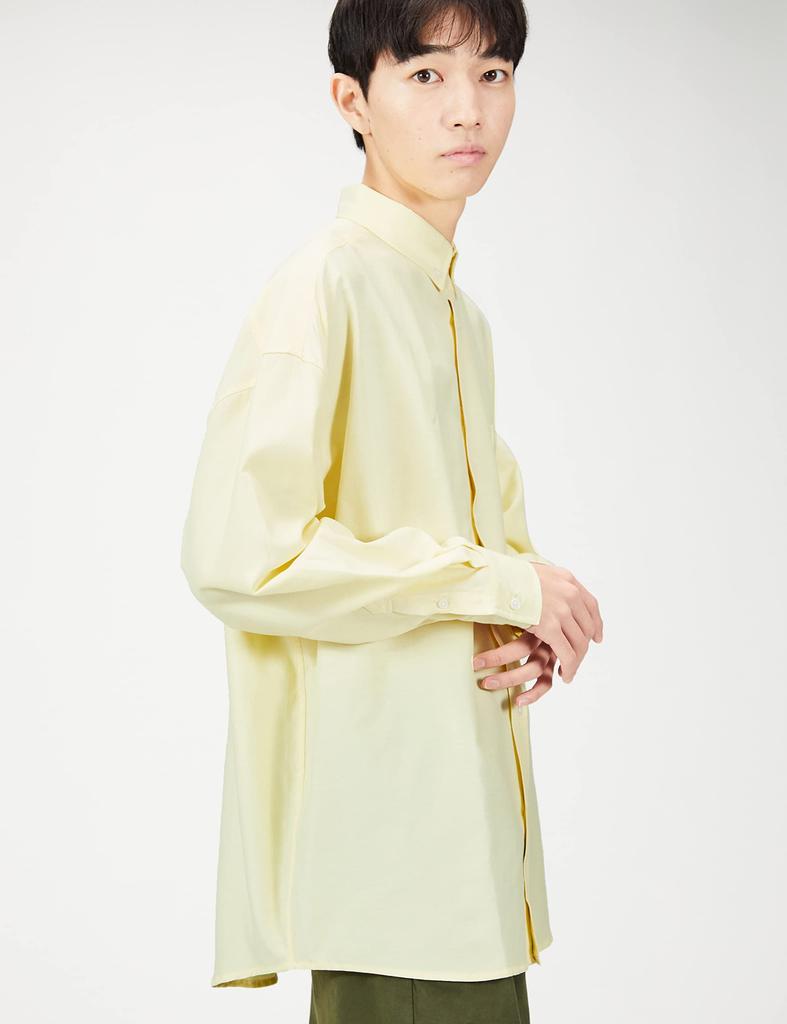 [УЛУЧШАЕТ] Оксфордская рубашка с длинным рукавом на пуговицах