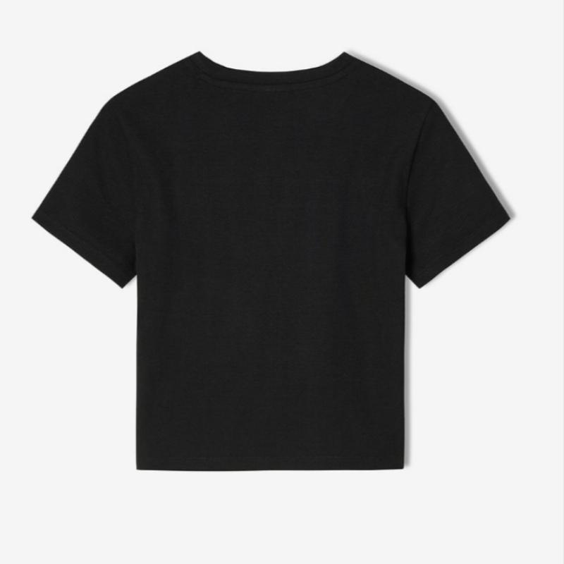 New Balance Женская летняя футболка с коротким рукавом и вырезами в рубчик B1 nbnef2W522 10 19