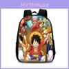 One Piece Anime Cartoon Design Boy Oxford Fabric Backpack For Activities School