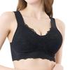 Cellnote Soft and Fluffy Fit Night for Day and Night High Size M [cellnote] Bra, Use, Non-Wired, Seamless, Underarm, Lace, Black,