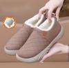 Winter Women's Warm Short Bootie Slippers Slip On House Shoes Outdoor Indoor Snow Booties Shoes Women's Comfortable Faux Fur Lining Ankle Boots