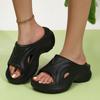 Fashion Orthopedic Thick Sole Slippers for Women 2024 Summer Eva Chunky Platform Sandals Woman Non Slip Wedges Slides Beach Flip Flops