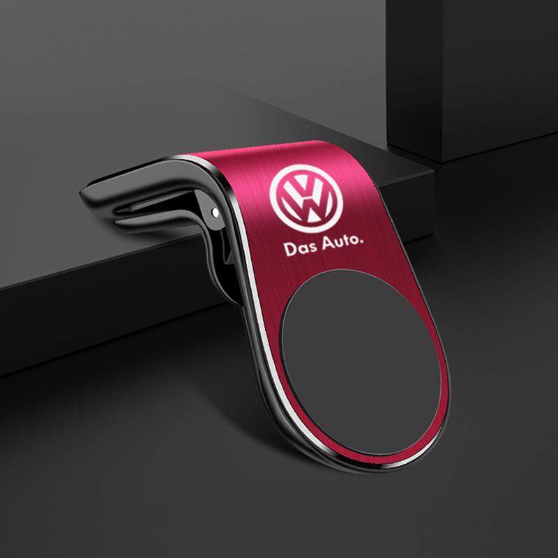 For VOLKSWAGEN VW Metal Magnetic Car Phone Holder for Volkswagen GOLF 5 Tiguan Polo Golf 6 Golf 7 Jetta Accessories styling