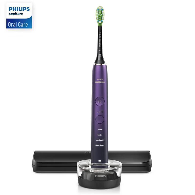 Philips Электрическая зубная щетка Sonicare DiamondClean 9 Series, штекер CN (адаптер в комплекте)