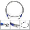 110cm/43" M10 Brake Oil Hose Line Banjo Fitting Stainless Steel End