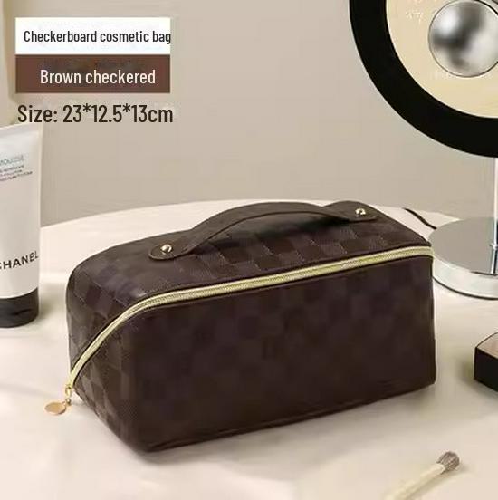 Женская водонепроницаемая дорожная косметичка большой вместимости