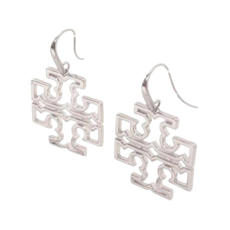 Tory Burch Металлические серьги женские серебряные 158101022