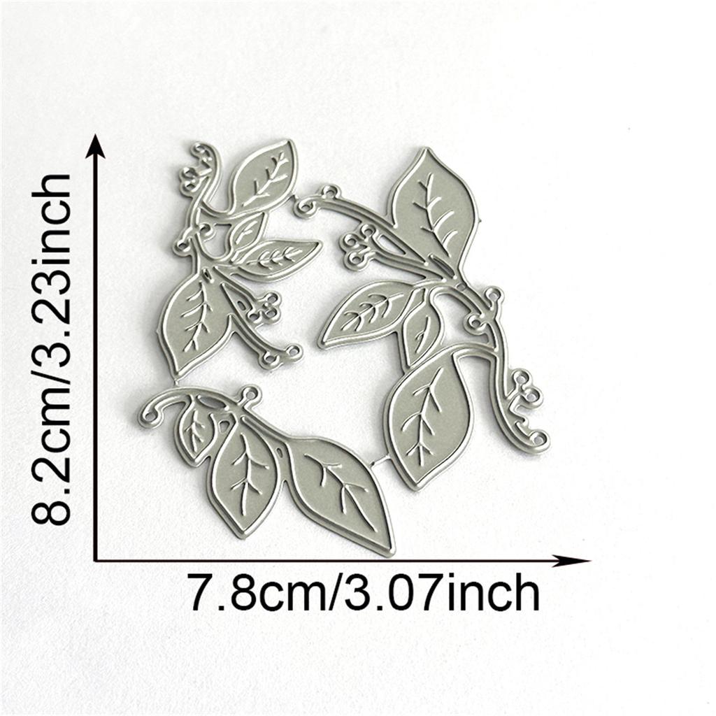 Leaves Metal Die Cuts Carbon Steel Cutting Dies Embossing Stencils for Card Photo Journal Scrapbooking Decorations