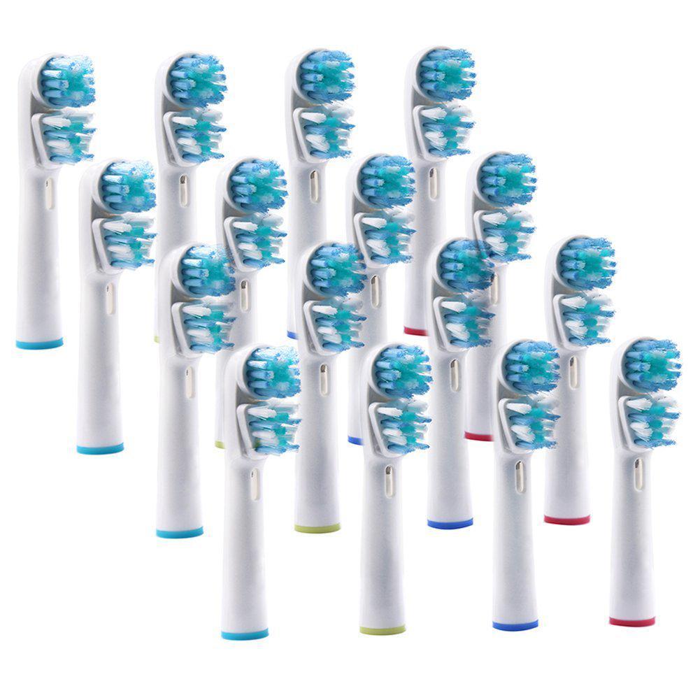 4 шт. Сменные насадки для щеток вращающегося типа, сменные насадки для электрической зубной щетки, инструменты для чистки