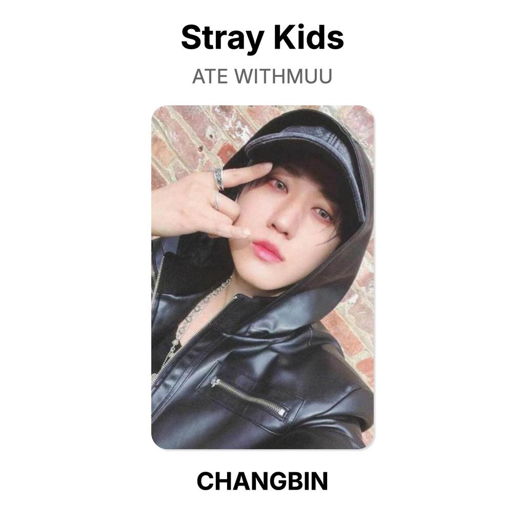 Stray Kids ATE WITHMUU Официальная фотокарточка