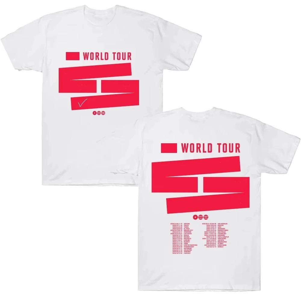 2026 New Style 5th Album World Tour TShirt Y2K Fashion 100 Cotton Unisex Youth Crew Neck Short Sleeve High Quality Top