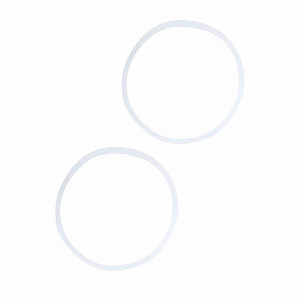 2 PCS New Replacement Gaskets Rubber Seal Ring For 600W Juicer