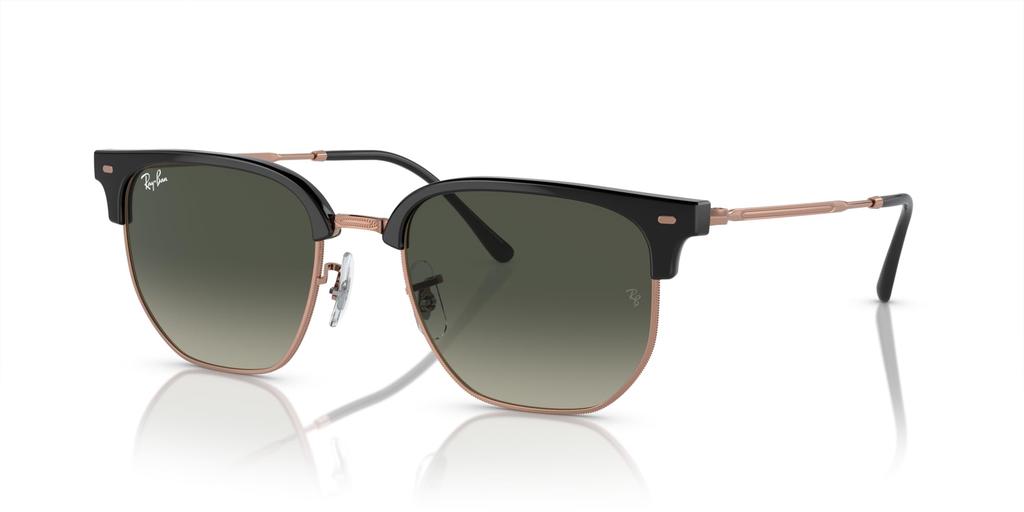 Солнцезащитные очки RB4416F НОВЫЕ CLUBMASTER ТЕМНО-СЕРЫЕ НА РОЗОВОМ ЗОЛОТЕ 55 [Ray-Ban]