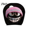Decorative Car Headrest Protector Funny Covers, Ice Silk Double Side Breathable Cover Print, Stretchable Universal Auto Seat Neck Pillow Cartoon