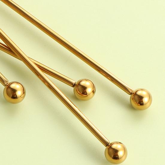 Stainless Steel Mixing Stick, Spade, Heart, Diamond, Club Shaped, Cute Fruit Swizzle Stirrers, Cocktail Stirring Sticks for Whiskey Juice Coffee