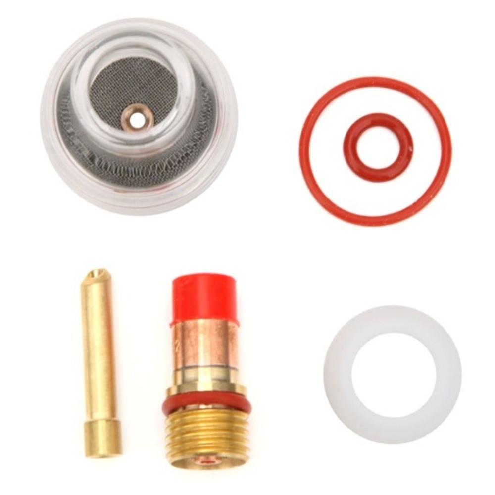 Filter Mesh TIG Welding Torch Kit Collet Body Gas Lens Diffuser Kit  For TIG Welding