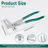 Alloy Steel Wheel Weight Pliers Heavy Duty Wheel Balancing Weight Pliers Hammer for Repair Remover Tire Wheel Balancing Tools