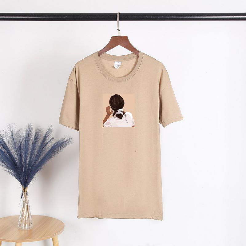 Новые футболки для женщин, модная футболка с принтом, уличная одежда, одежда с короткими рукавами, футболка Kawaii, женские топы Y2k, эстетичная одежда, футболки