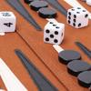 Портативная дорожная настольная игра Нарды Настольная игра Портативный набор для нард Складная портативная шахматная доска Долговечная