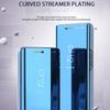 For Xiaomi POCO M6 Pro 4G Case Clear View Mirror Phone Case For Poco M 6 M6 Pro Pocophone M6Pro PocoM6 Pro Flip Stand Back Cover