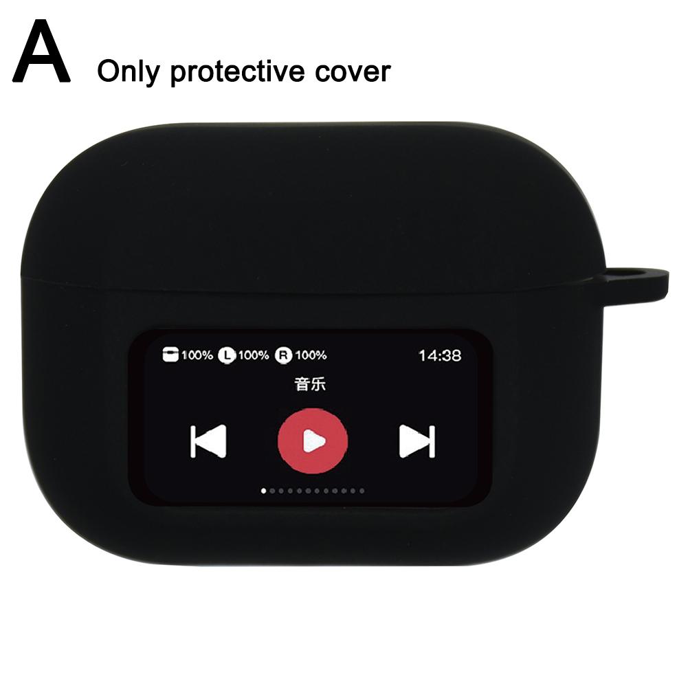 Для AirPods A9 Pro С Углублениями для Экрана Ударопрочный Противоскользящий Чехол-Крышка Защитный Чехол Для AirPods A9 Pro 50г
