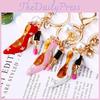 High Glamorous Heel Shoe Keychain Premium Metal Keyring Great For Holiday And Party Favors